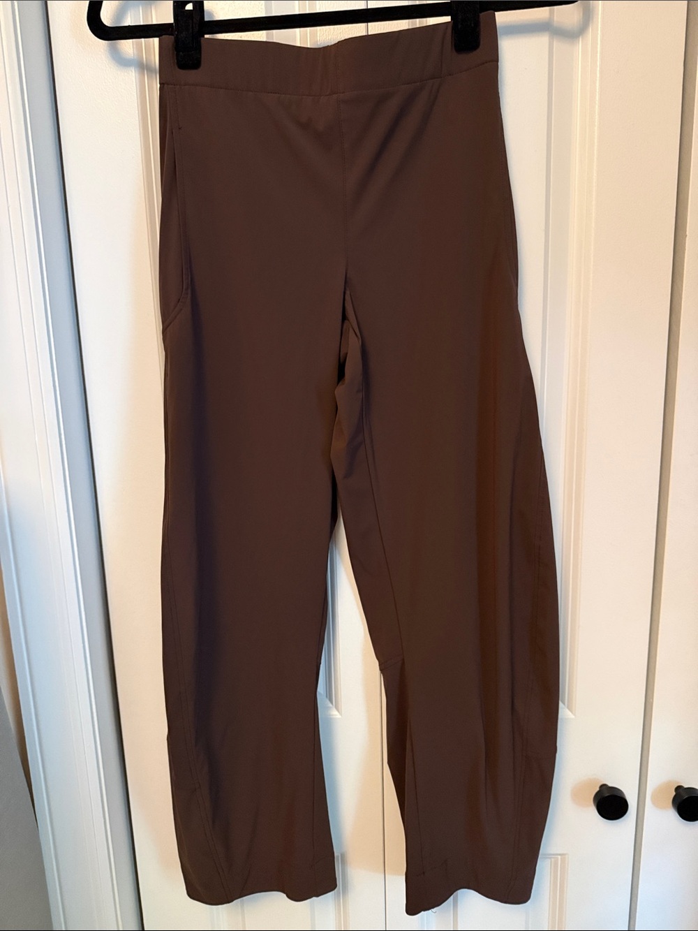 Ruti On the Lose Work Pants Barrel Leg Brown 0P